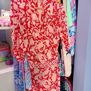 🦀🐚Lilly Pulitzer Romper sz XL🐚🦀